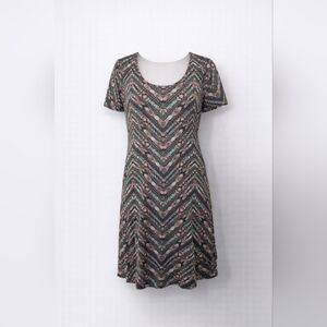 Bobbie Brooks Paisley Empire Waist Dress